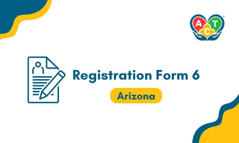 Child Registration Form 6 - Arizona